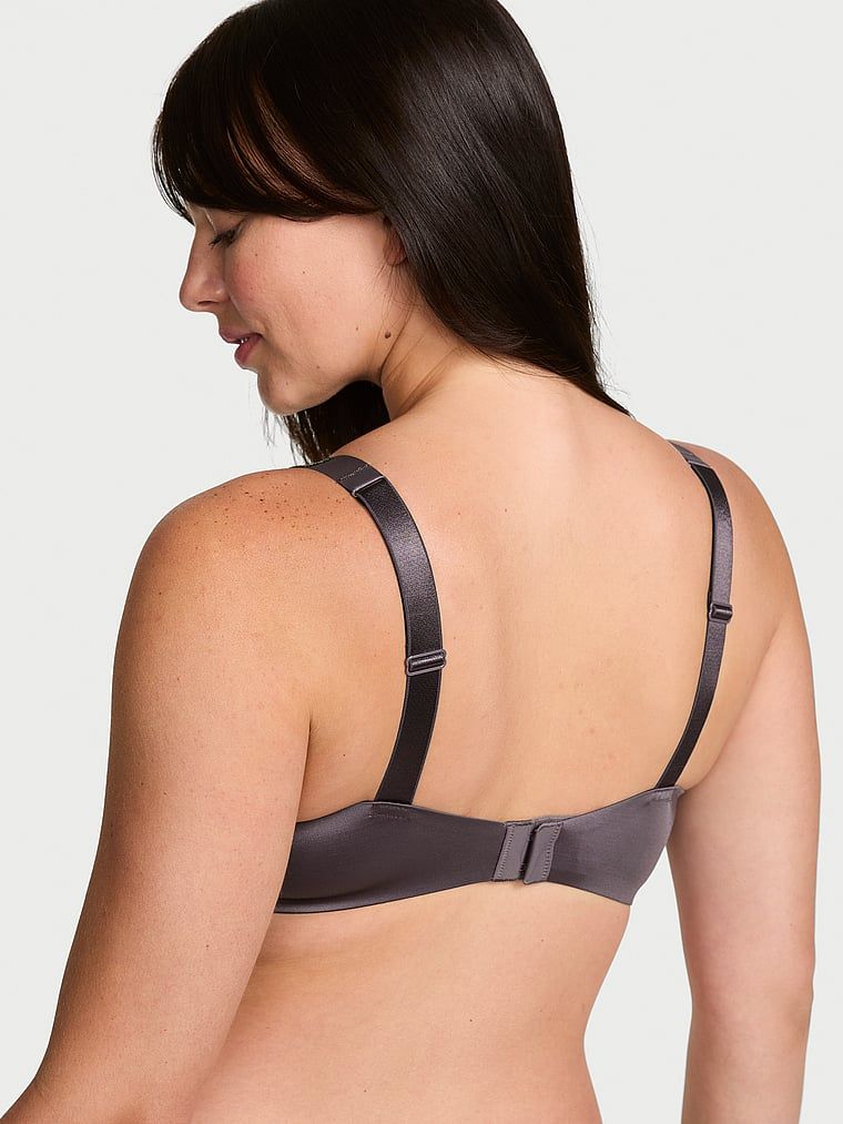 Push-up podprsenka Shine Strap. Produkt je šedobarevný a pochází z kolekce Very Sexy.