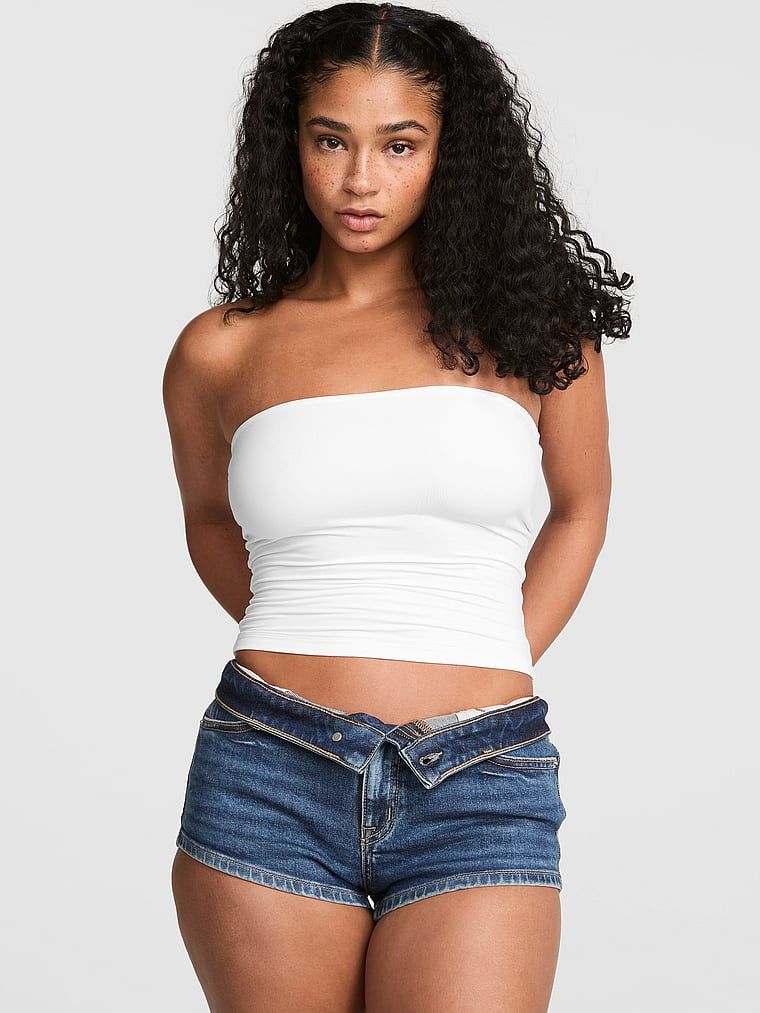 Bandeau top PINK Base Stretch