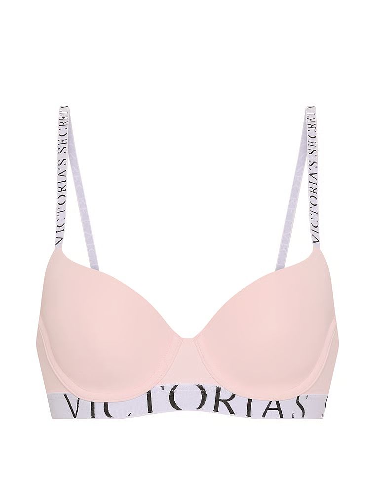 CoolBra Demi mírně polstrovaný. Produkt je růžové barvy a pochází z kolekce triček.