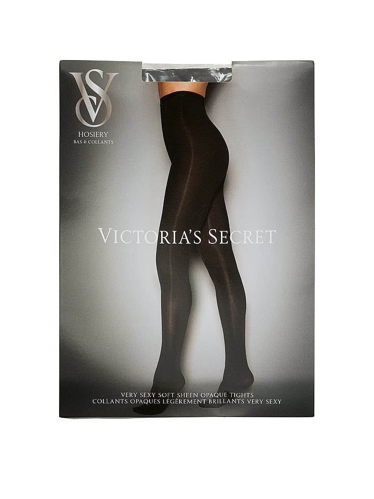 Punčocháče s lesklou úpravou 80 DEN. Produkt je černý a pochází z kolekce Very Sexy.