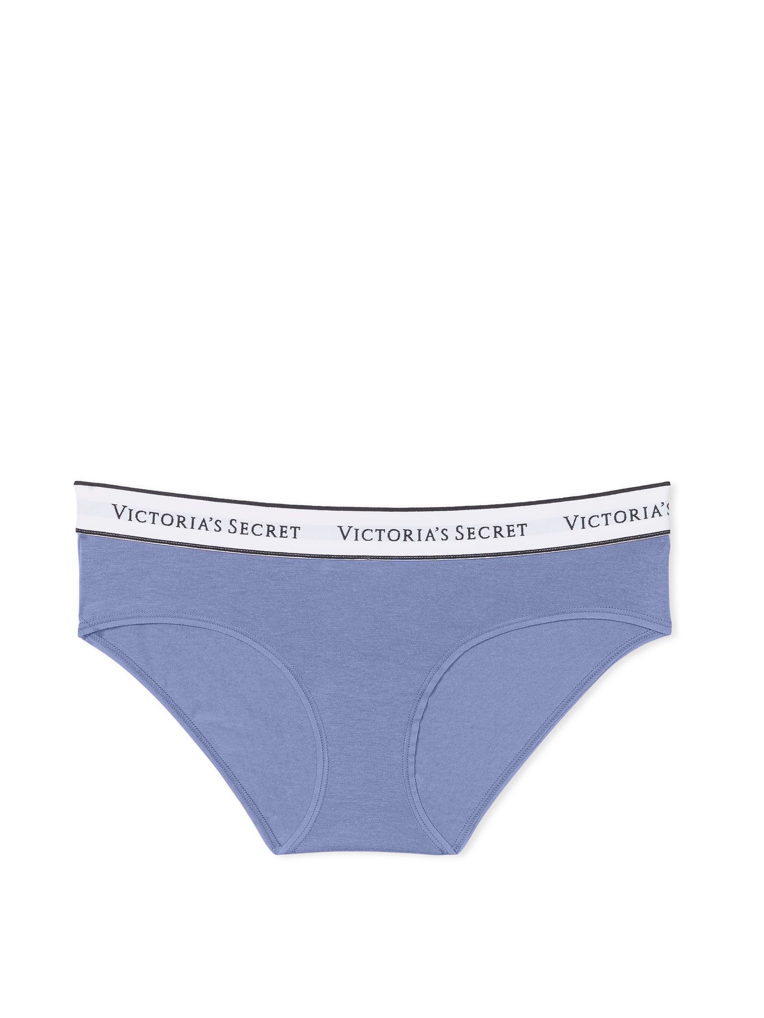 Bavlněné kalhotky s logem Hiphugger v pase. Výrobek je modrý a pochází z kolekce Cotton.