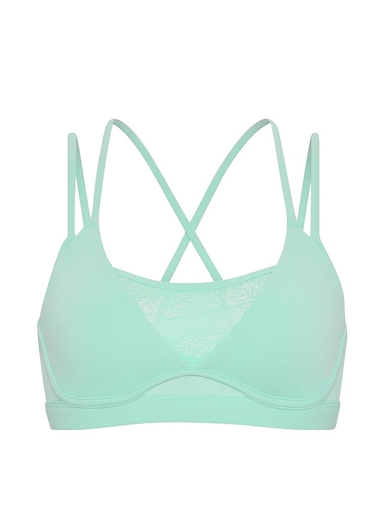VSX Elevate Hot Zones sportovní podprsenka. Produkt je zelené barvy a pochází z kolekce VSX.