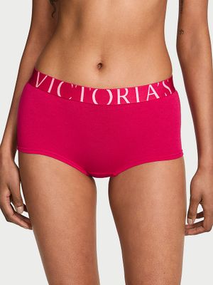 Cotton Bavlněné boxerky s velkým logem Exploded Logo
