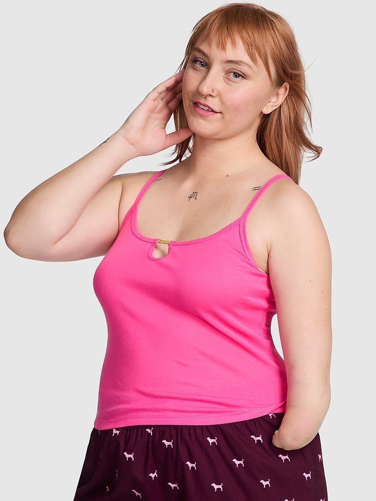 PINK Košilka s průstřihem