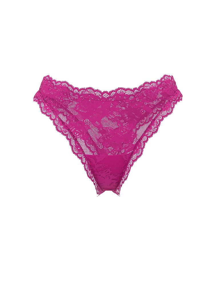 Krajkové tanga s vysoko střiženými nohavicami Rose Lace. Produkt je vícebarevný a pochází z kolekce Very Sexy.