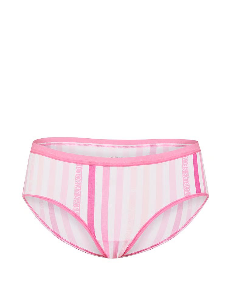 Bavlněné kalhotky hiphugger. Produkt je vzorovaný a pochází z kolekce Victoria's Secret.