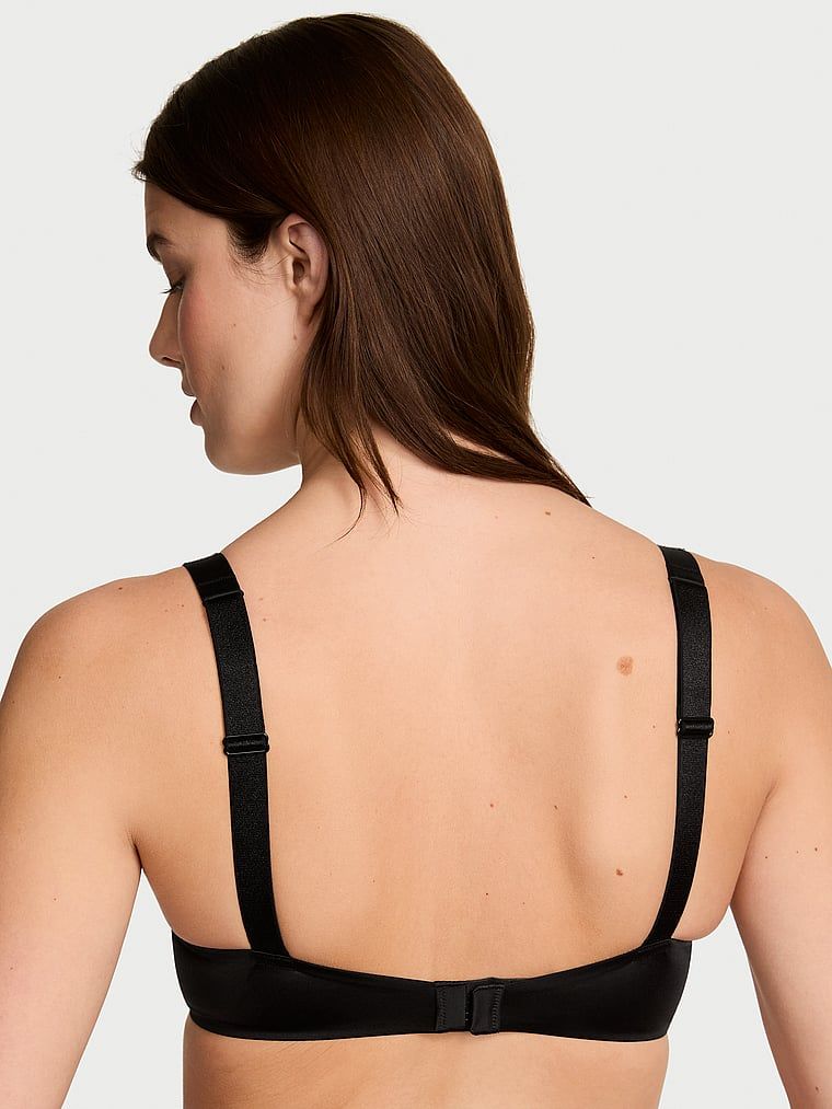 Push-up podprsenka Shine Strap. Produkt je černý a pochází z kolekce Very Sexy.