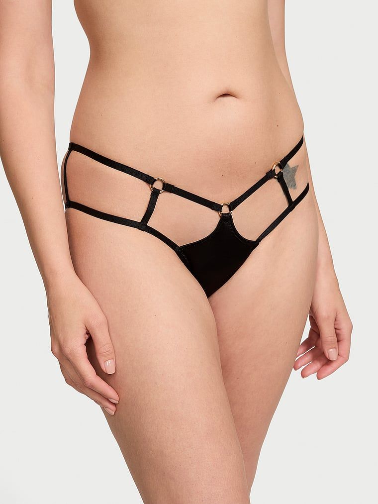 Very Sexy Páskové koketní kalhotky s monogramem