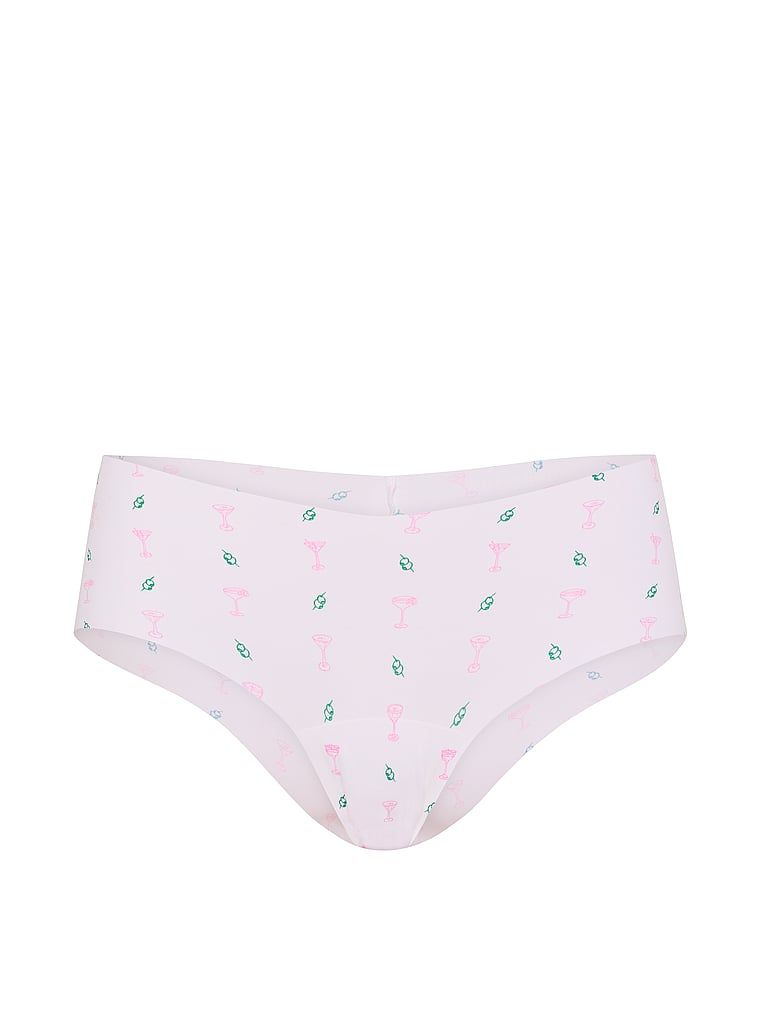 Bezešvové kalhotky bez ukázek. Produkt je vzorovaný a pochází z kolekce No-Show.