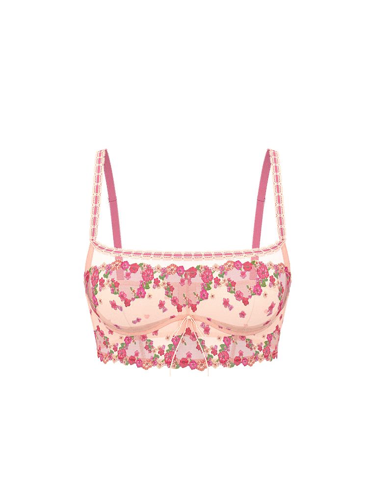Hearts & Roses podprsenkový top. Produkt je vzorovaný a pochází z kolekce Dream Angels.