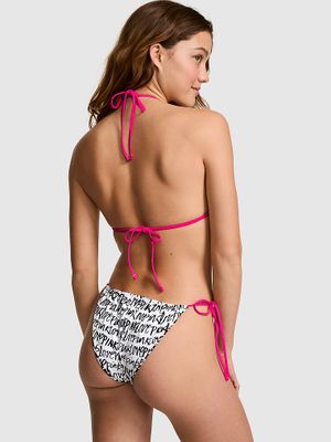 Oboustranné Se šňůrkami na bocích Cheeky Bikini kalhotky