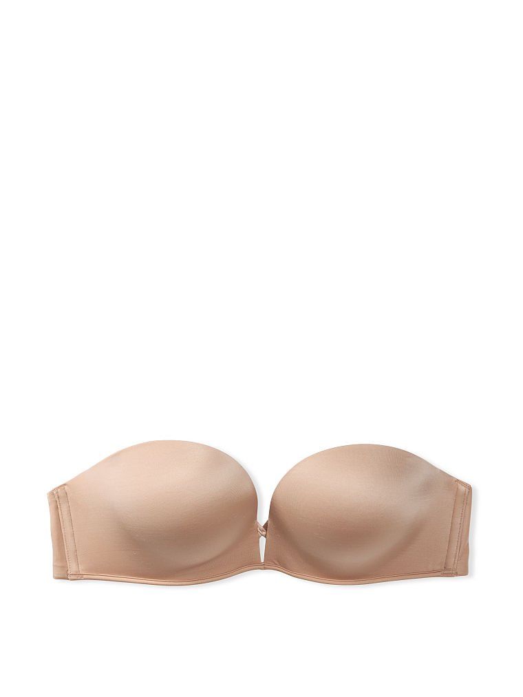 Push-up podprsenka bez ramínek se 2 velikostmi Bombshell augmentace. Produkt je béžový a pochází z kolekce Very Sexy.