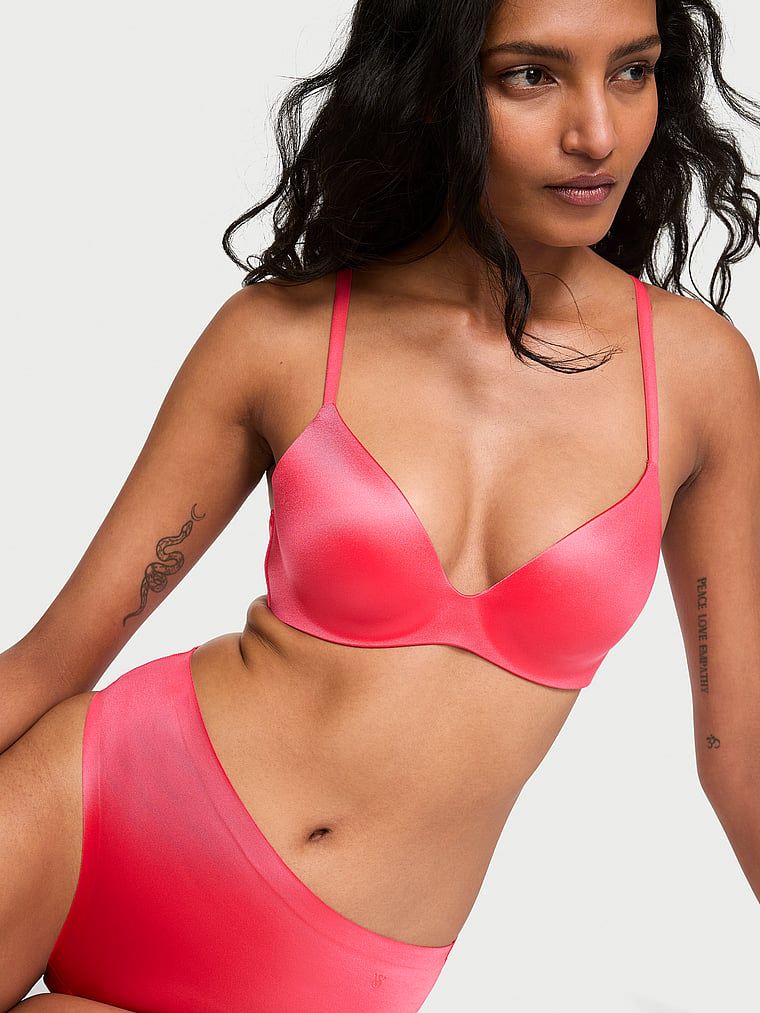 Body by Victoria Lehce podšitá demi podprsenka s hlubokým výstřihem FlexFactor