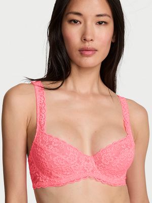 Victoria's Secret Krajková balkonetová podprsenka bez podšívky
