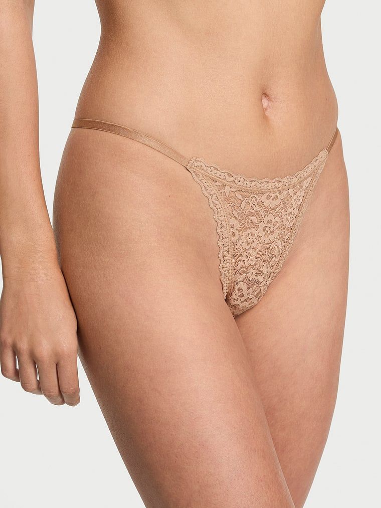 Lacie Krajková string tanga Blossom