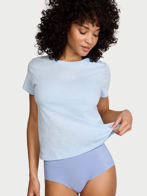 Victoria's Secret Dokonalé bavlněné tričko Mix & Match Sleep