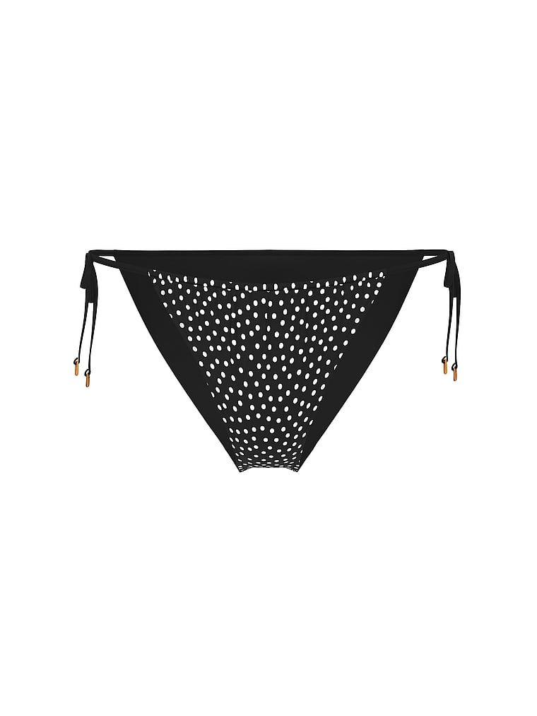 Základní spodní část bikin s bočním svazem Itsy. Produkt je vzorovaný a pochází z kolekce Victoria's Secret Swim.