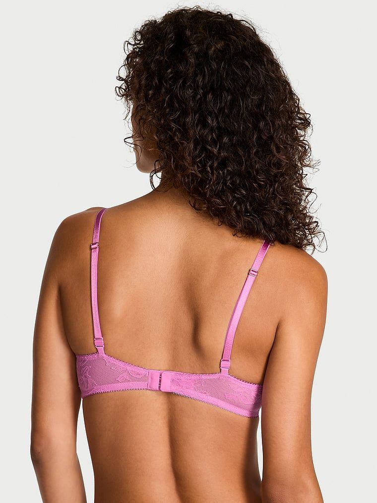 Push-up podprsenka zvětšující 2 velikosti Bombshell Rose Lace. Produkt je růžový a pochází z kolekce Very Sexy.