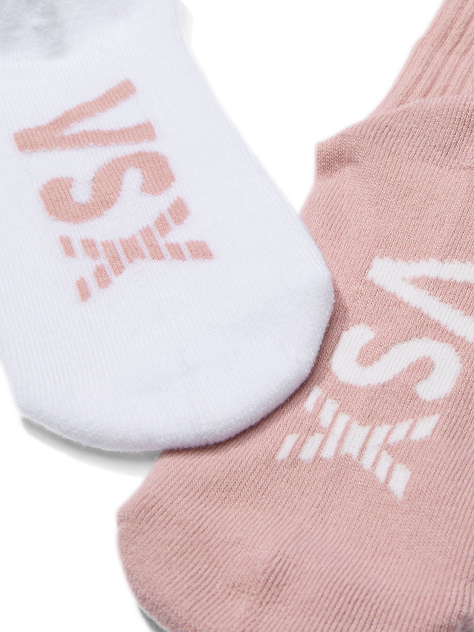 Dlouhé ponožky 2 páry. Produkt je vzorovaný a pochází z kolekce Victoria's Secret.