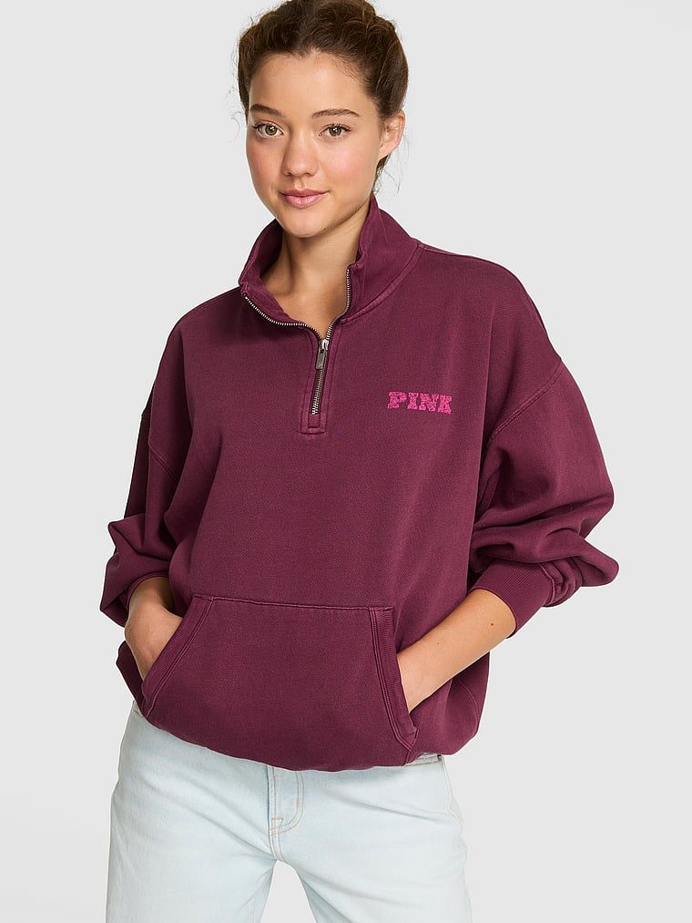 Mikina Ivy Fleece Quarter-Zip