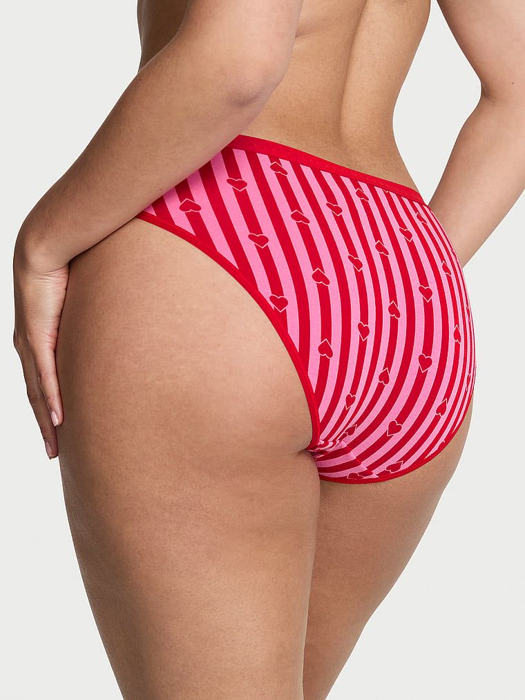Bavlněné kalhotky v bikinách. Produkt je vzorovaný a pochází z kolekce Victoria's Secret.