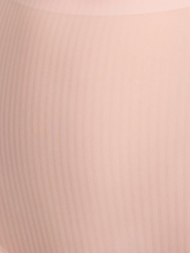 Flex Shadow Stripe Brief kalhotky s vysokým pasem. Produkt je růžové barvy a pochází z kolekce Body by Victoria.