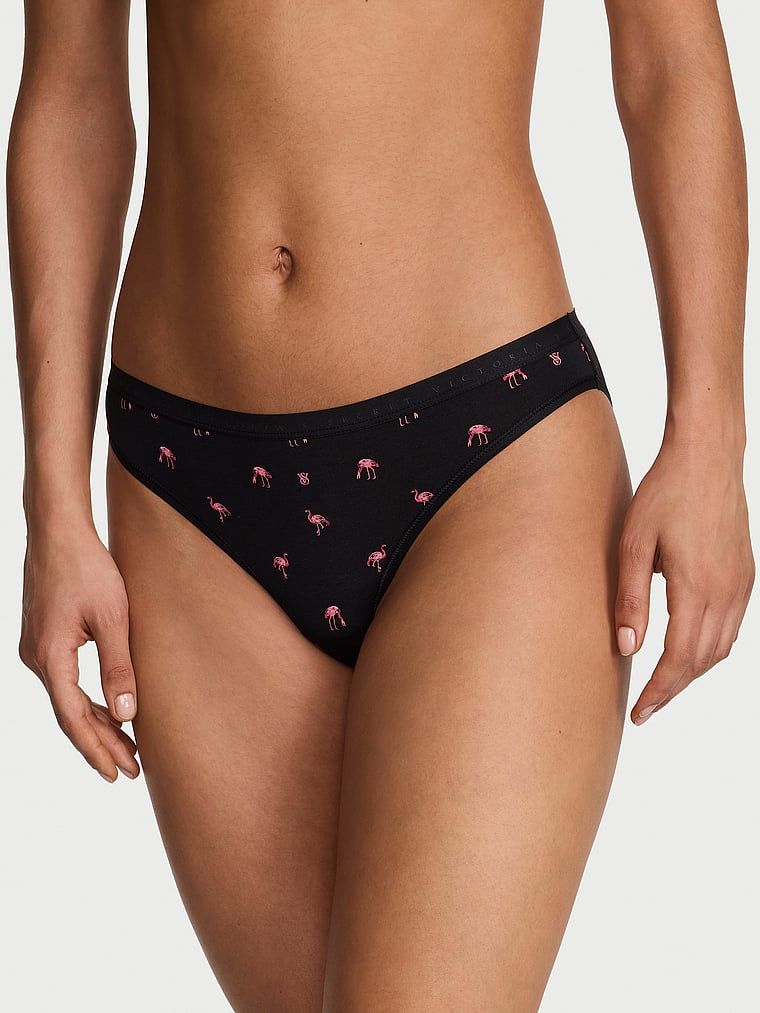 Bavlněné kalhotky v bikinách. Produkt je vzorovaný a pochází z kolekce Victoria's Secret.