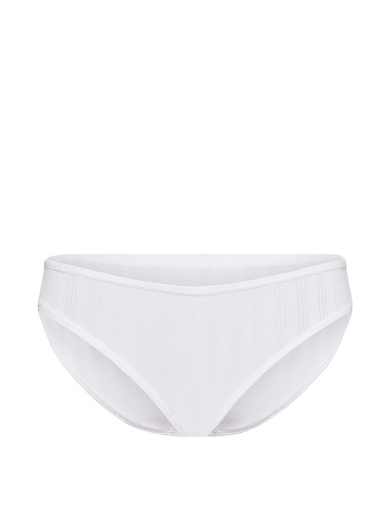 Kalhotky z modálu Ultra-Fine Bikini. Produkt je bílé barvy a pochází z kolekce Victoria's Secret.