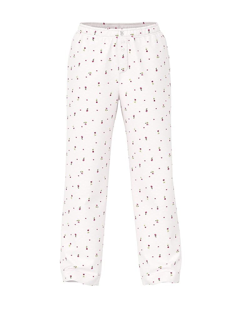 Mix & Match Heritage bavlněné pyžamové kalhoty. Produkt má květinovou barvu a pochází z kolekce Victoria's Secret.
