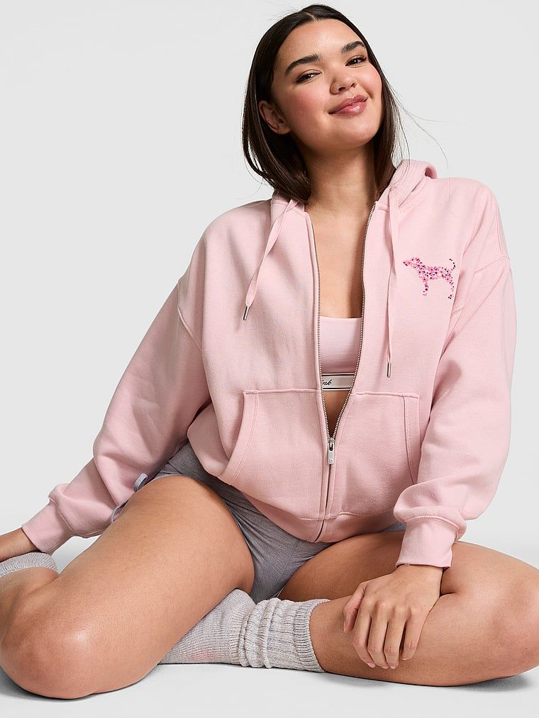 Campus Fleece Mikina na zip