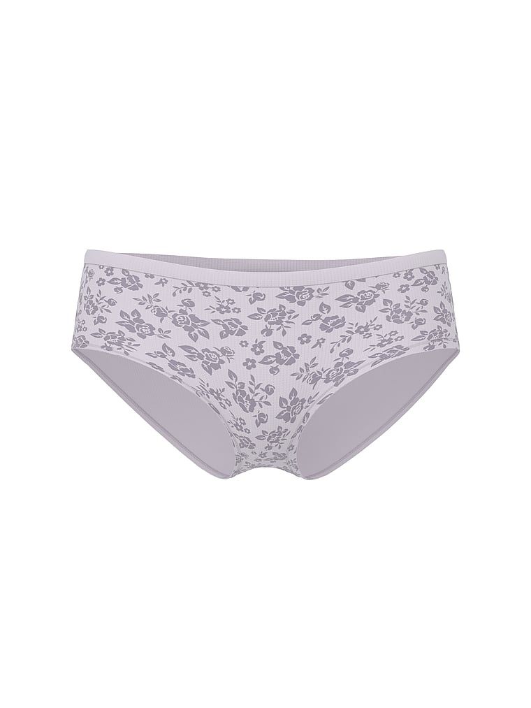 Bezešvové květované kalhotky Hiphugger. Produkt má květinovou barvu a pochází z kolekce Seamless.