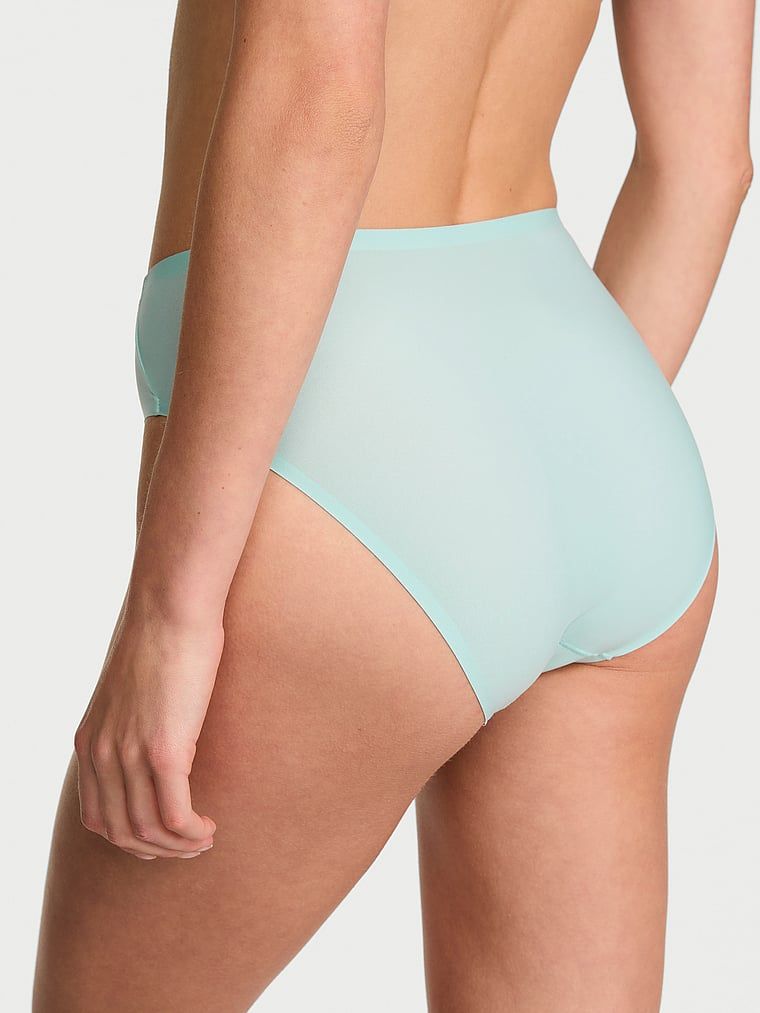 Mikrovláknové flex bikinové kalhotky. Produkt je modré barvy a pochází z kolekce Body by Victoria.