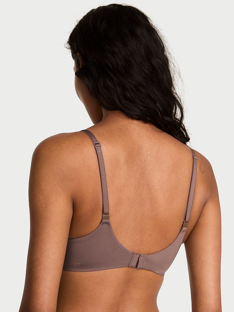FlexFactor Demi mírně vyztužená podprsenka. Produkt je šedý a pochází z kolekce Body by Victoria.