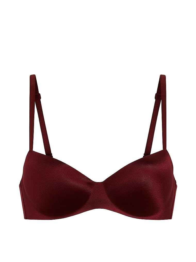 Podprsenka je mírně vycpaná balconetou FlexFactor. Produkt je hnědé barvy a pochází z kolekce Body by Victoria.