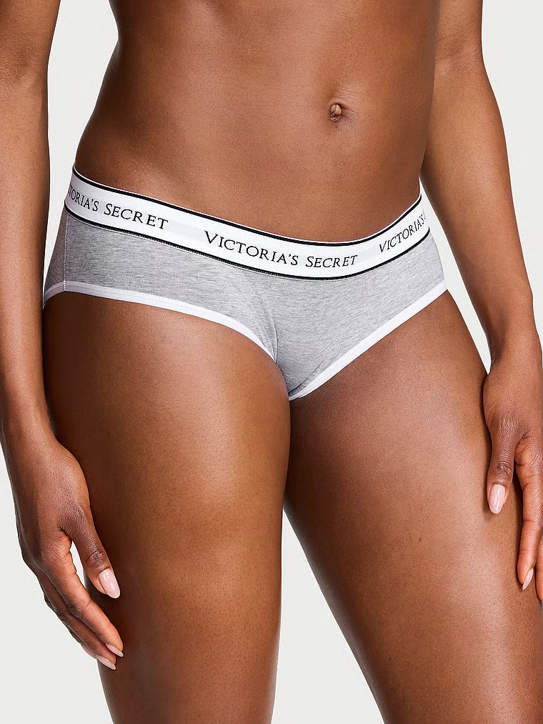 Bavlněné kalhotky Hiphugger s logem