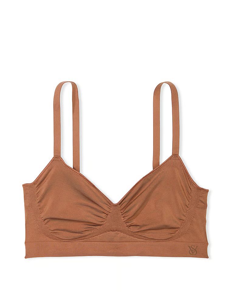 Tvarovací prádlo od Victoria tvarující bralette. Výrobek je hnědý a pochází z kolekce Victoria's Secret.