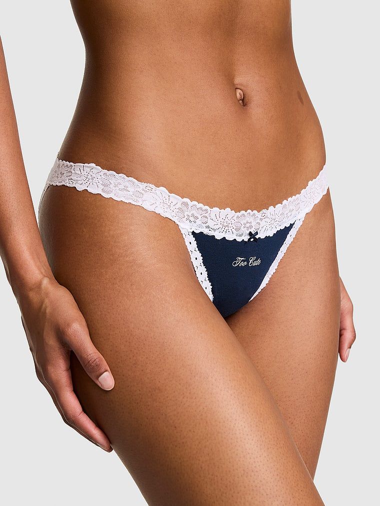 Bavlněné String Bikini kalhotky
