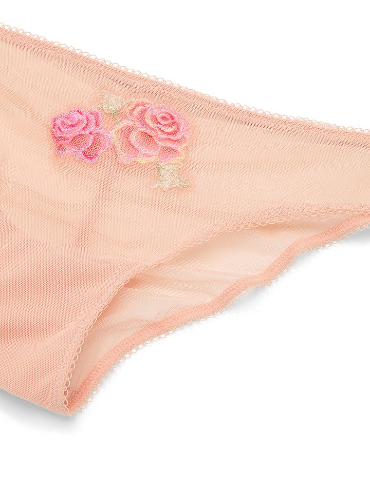 Sweet Melody bikiny síťované kalhotky. Produkt je béžové barvy a pochází z kolekce Dream Angels.