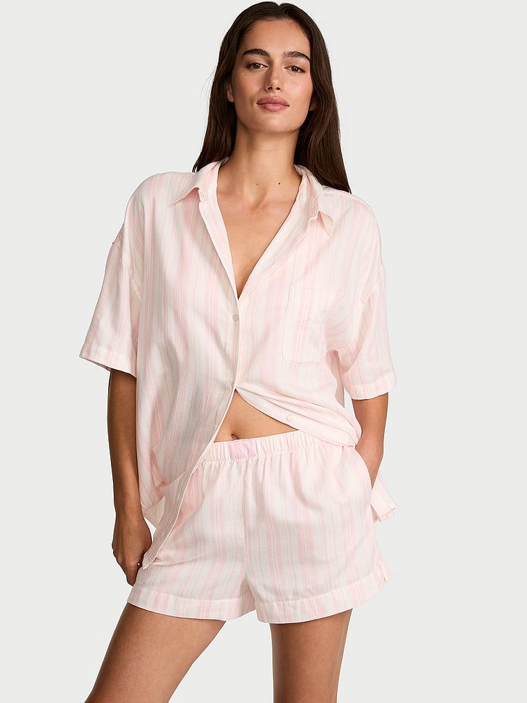 Victoria's Secret Krátké pyžamo z modalu a bavlny