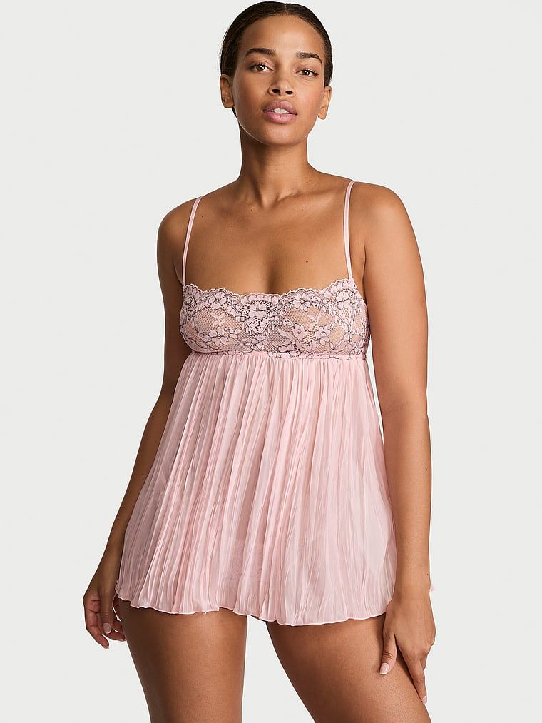 Dream Angels Krajková plisovaná noční košilka Victoria's Secret Dream