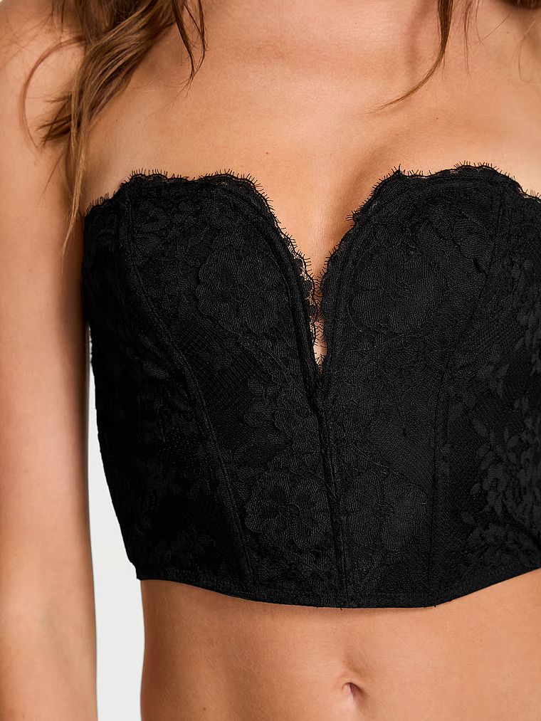Korzetový top Dare to Dream. Produkt je černý a pochází z kolekce Dream Angels.