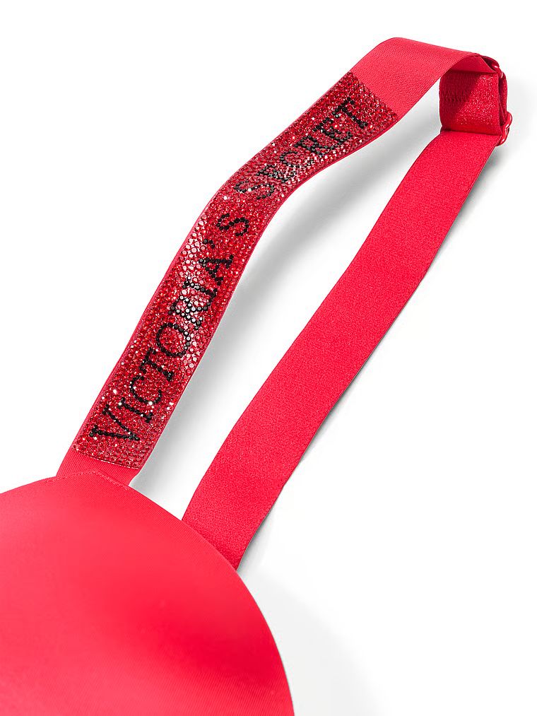 Push-up podprsenka Shine Strap. Produkt je červený a pochází z kolekce Very Sexy.