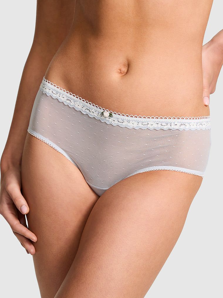 Krajkové kalhotky střihu cheeky