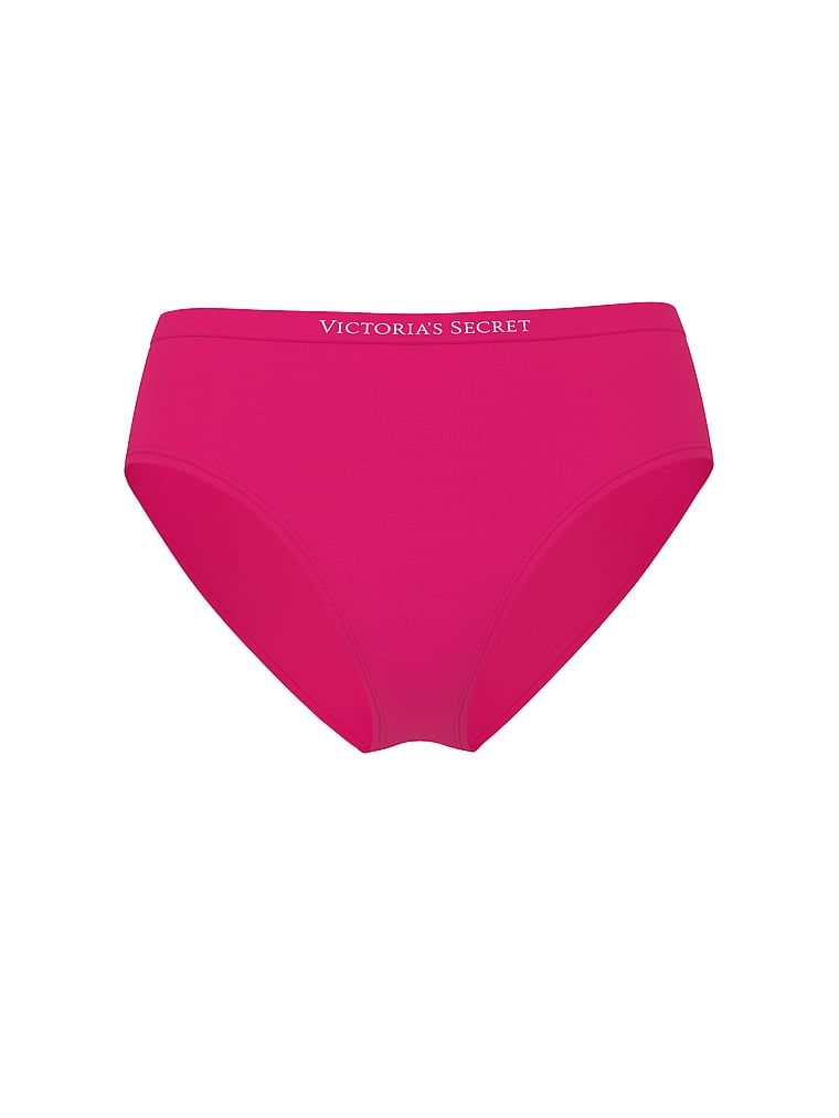 Bezešvové kalhotky bez švu hiphugger. Produkt je růžové barvy a pochází z kolekce Seamless.