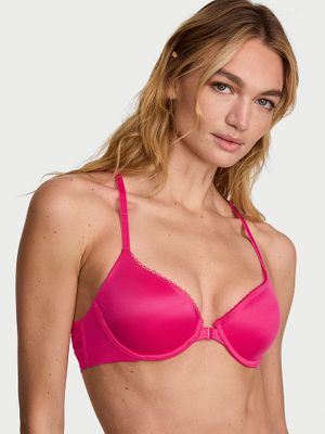 Body by Victoria Lehce podšitá krajková demi podprsenka Racerback