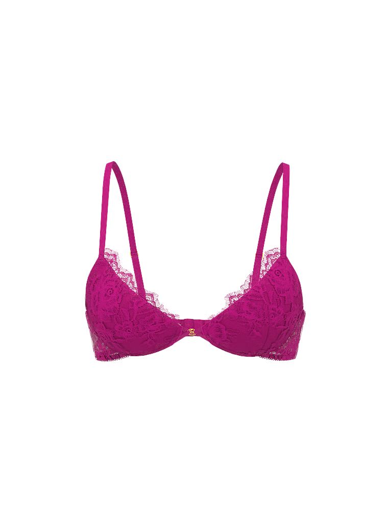 Mírně vycpávaná krajková podprsenka Rose Lace Demi. Produkt je vícebarevný a pochází z kolekce Very Sexy.