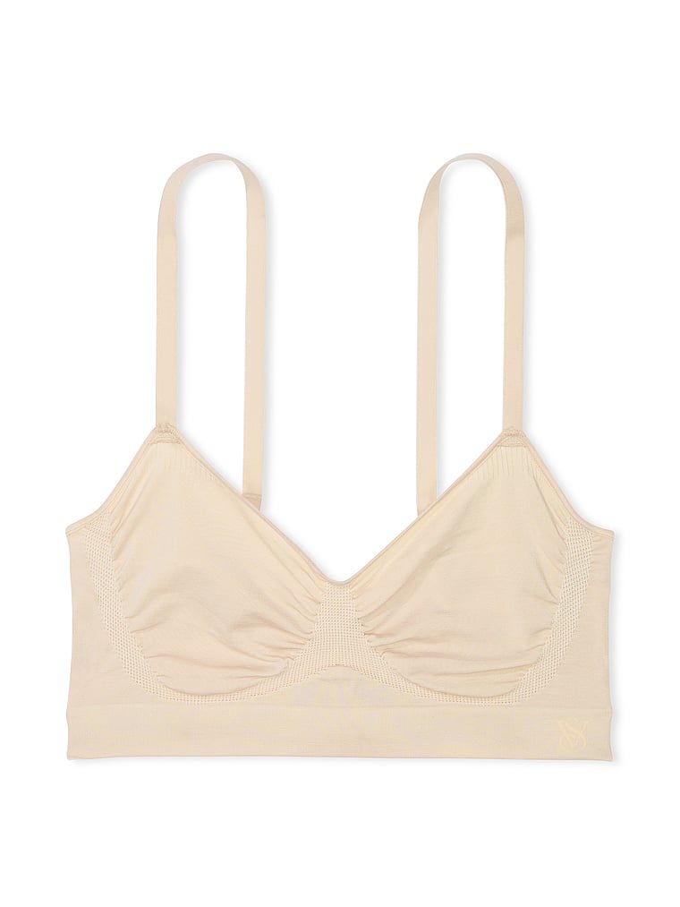 Tvarovací prádlo od Victoria tvarující bralette. Produkt je béžový a pochází z kolekce Victoria's Secret.