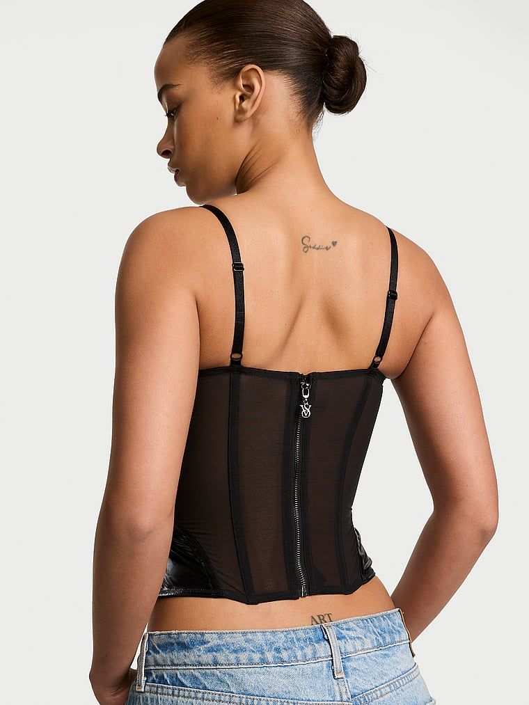 Sex-Ray korzet na vrchu. Produkt je vzorovaný a pochází z kolekce Very Sexy.