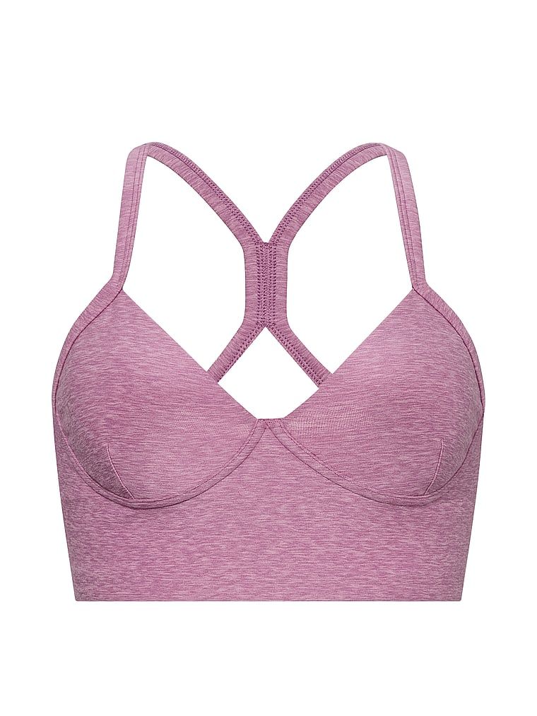 VSX LUXMarl sportovní podprsenka Racerback. Produkt je vzorovaný a pochází z kolekce VSX.