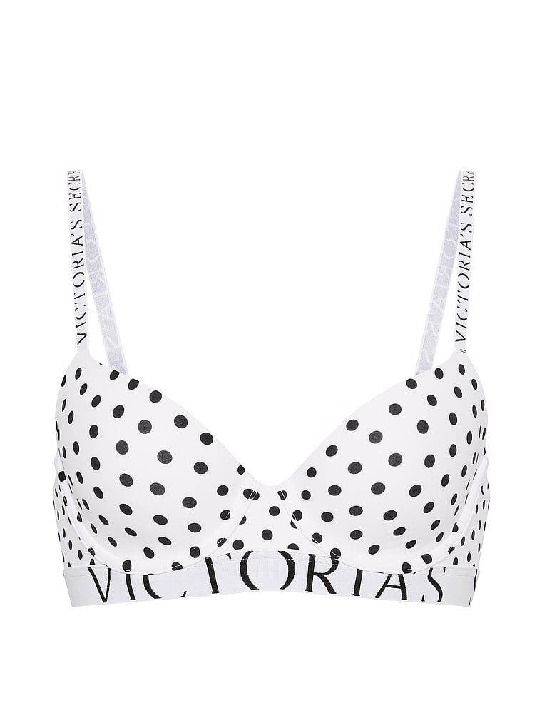 CoolBra Demi mírně polstrovaný. Produkt je vzorovaný a pochází z kolekce triček.